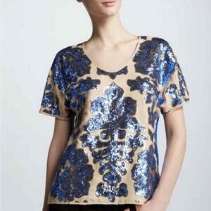 Neiman Marcus for Tracy Reece Sequin Top